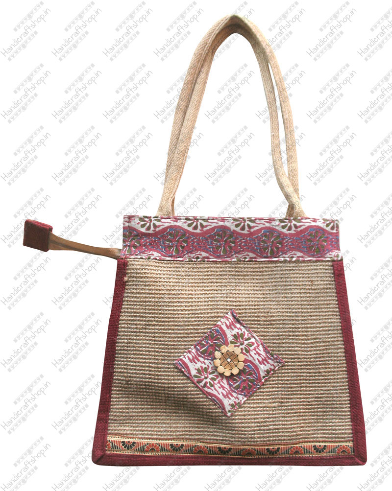 Jute bags – Buy Jute Cotton Print Bags | Jute cotton Bags Online in India