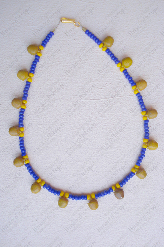 Blue-Yellow Anklets